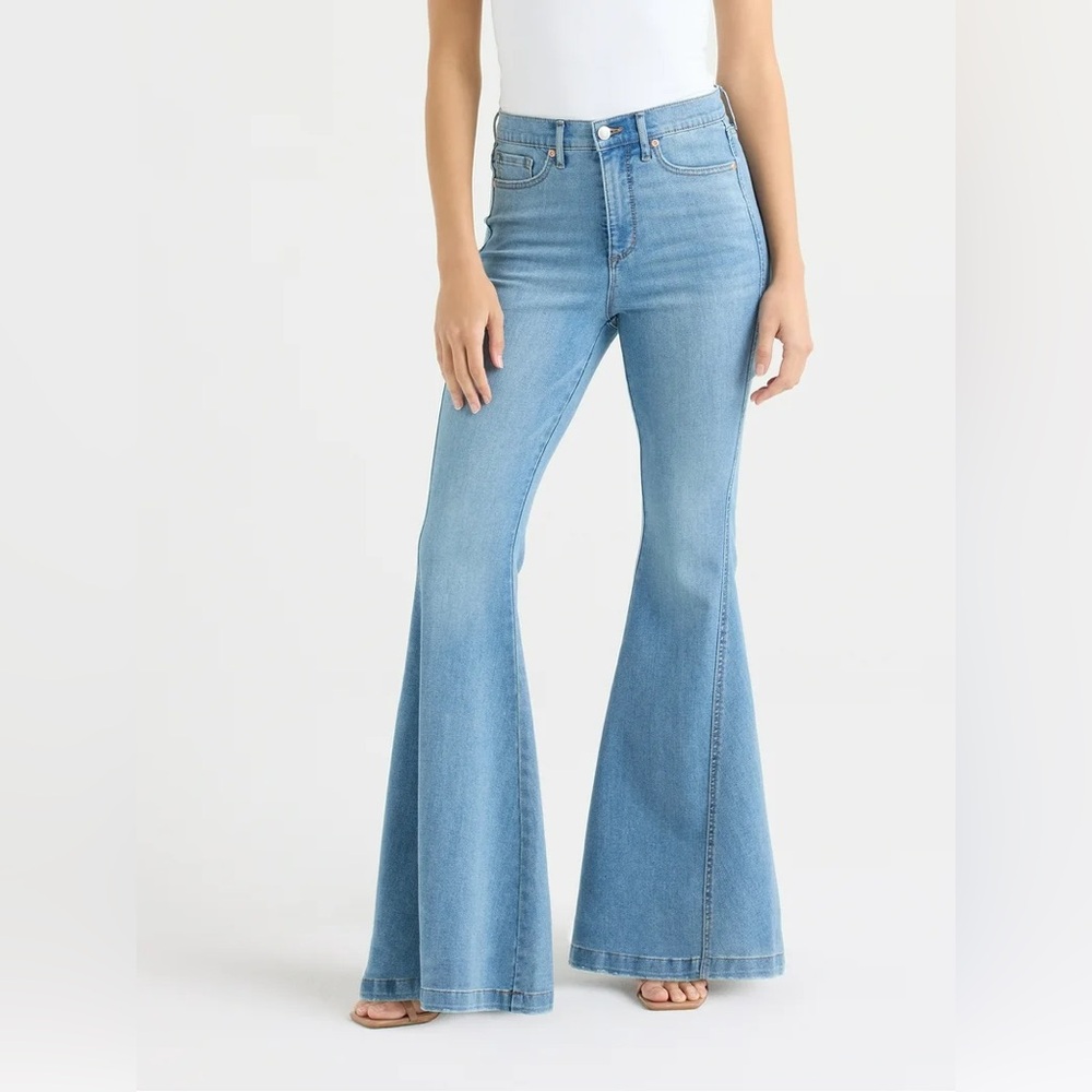 Super Flare light wash jeans - Picture 7 of 7